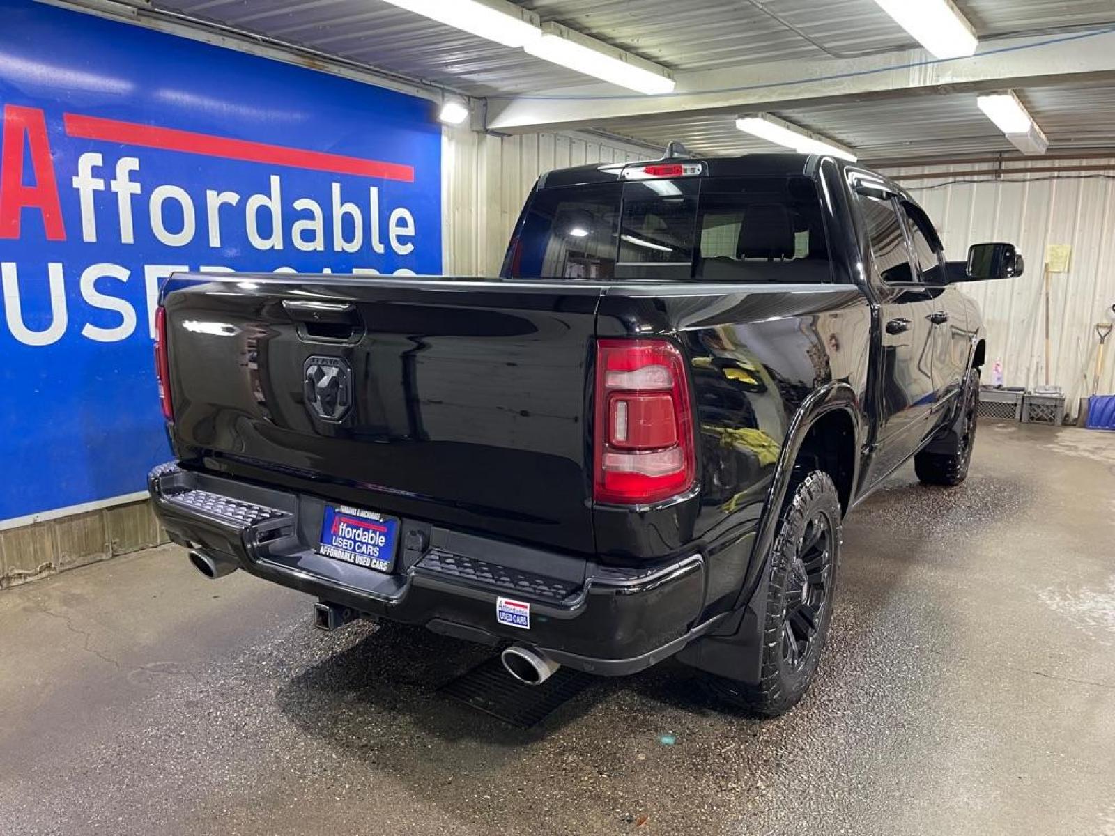 2019 BLACK RAM 1500 LIMITED (1C6SRFHT5KN) with an 5.7L engine, Automatic transmission, located at 2525 S. Cushman, Fairbanks, AK, 99701, (907) 452-5707, 64.824036, -147.712311 - Photo #2