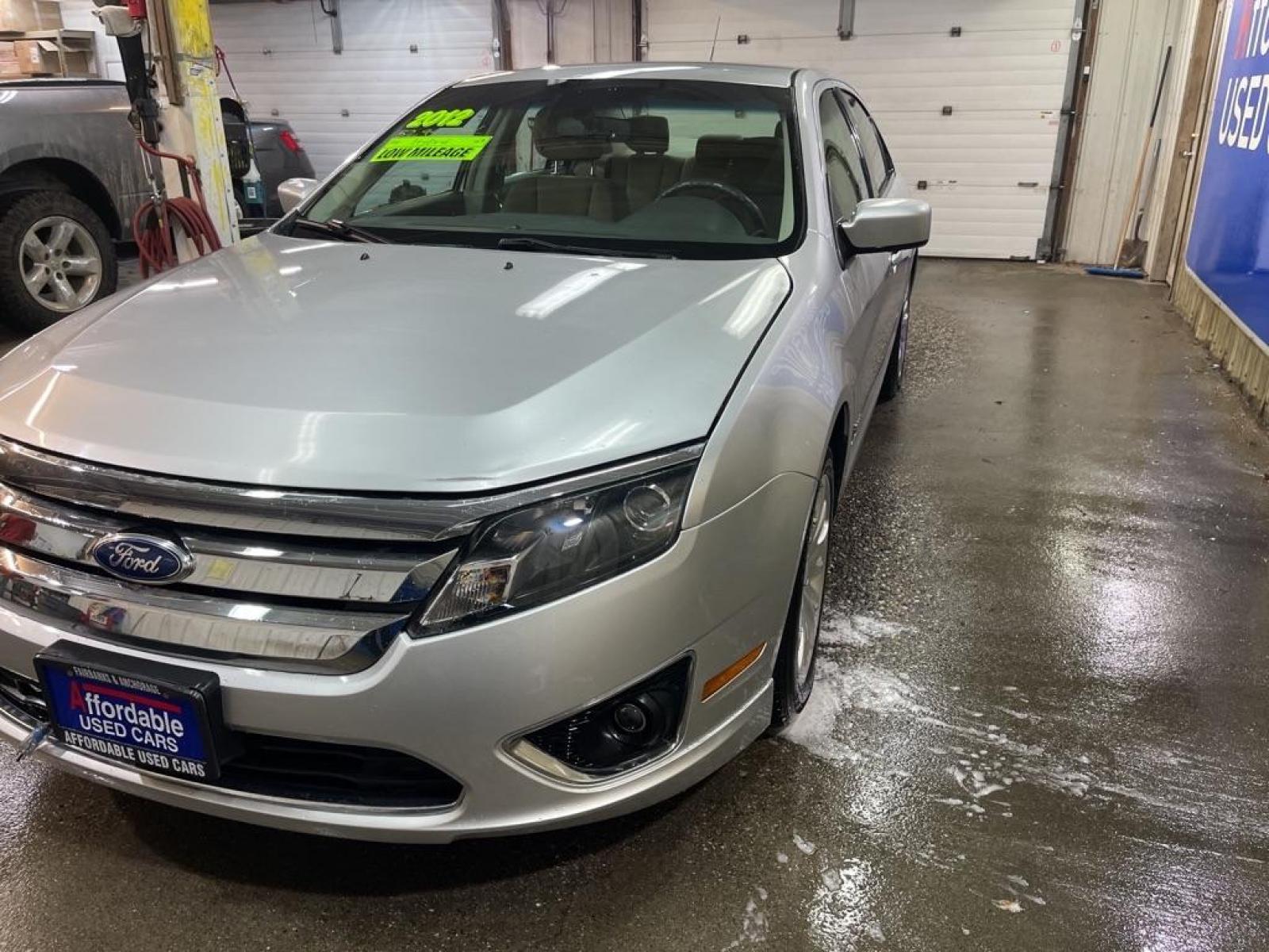 2012 GRAY FORD FUSION HYBRID (3FADP0L35CR) with an 2.5L engine, Continuously Variable transmission, located at 2525 S. Cushman, Fairbanks, AK, 99701, (907) 452-5707, 64.824799, -147.711899 - Photo #1