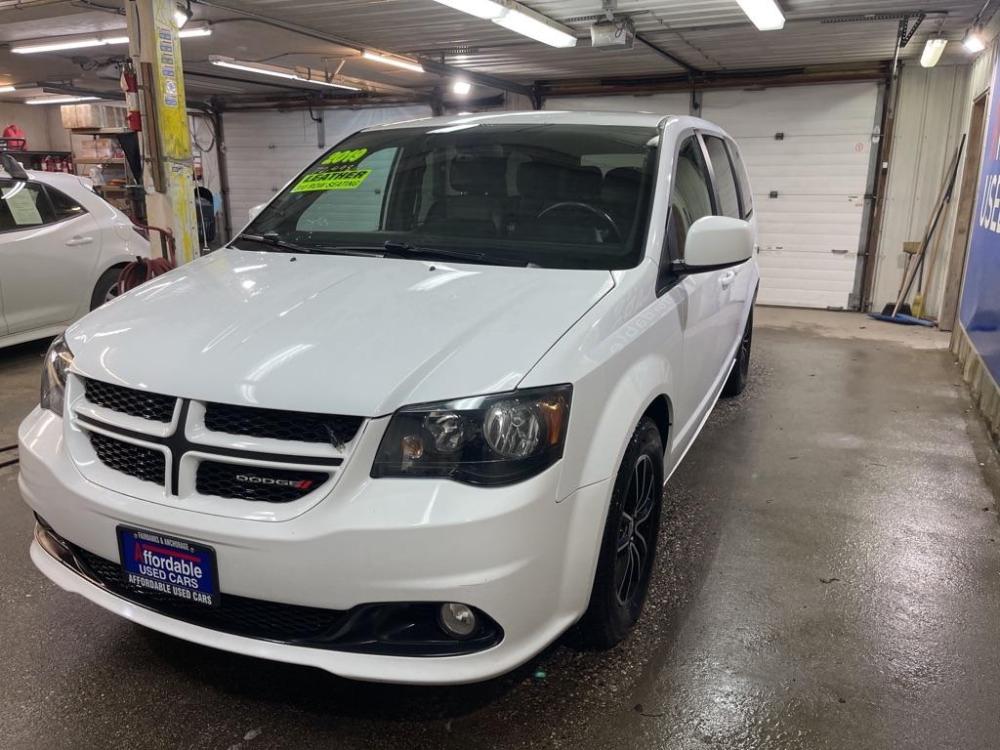 2019 WHITE DODGE GRAND CARAVAN GT (2C4RDGEGXKR) with an 3.6L engine, Automatic transmission, located at 2525 S. Cushman, Fairbanks, AK, 99701, (907) 452-5707, 64.824799, -147.711899 - Photo #1