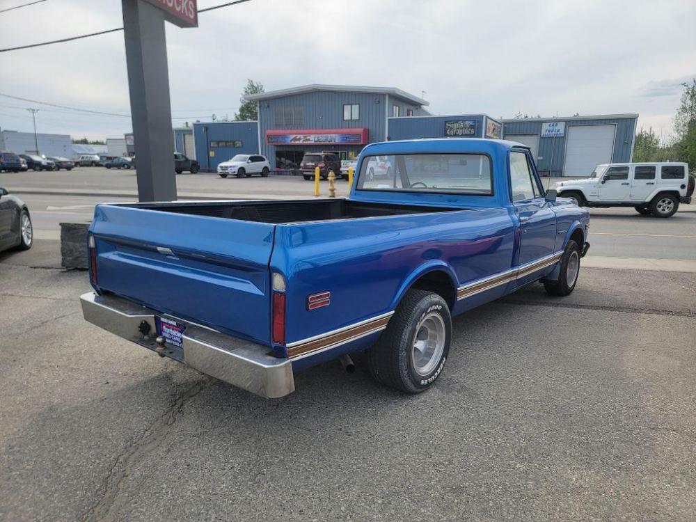 1971 BLUE CHEVROLET C-10 LONG BED (CE141J60940) , Automatic transmission, located at 2525 S. Cushman, Fairbanks, AK, 99701, (907) 452-5707, 64.824799, -147.711899 - Photo #3