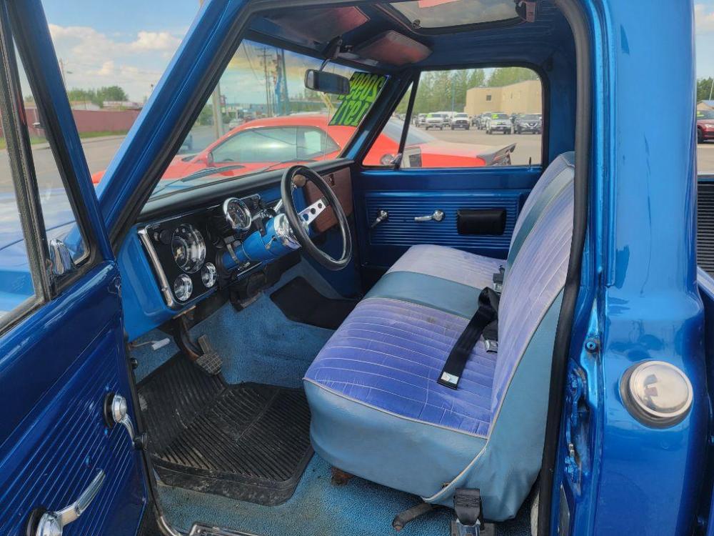1971 BLUE CHEVROLET C-10 LONG BED (CE141J60940) , Automatic transmission, located at 2525 S. Cushman, Fairbanks, AK, 99701, (907) 452-5707, 64.824799, -147.711899 - Photo #4