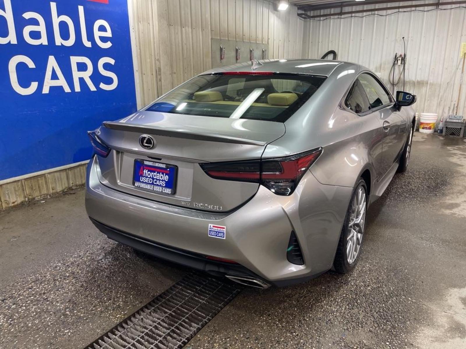 2020 SILVER LEXUS RC 300 (JTHD85EC5L5) with an 3.5L engine, Automatic transmission, located at 2525 S. Cushman, Fairbanks, AK, 99701, (907) 452-5707, 64.824799, -147.711899 - Photo #2