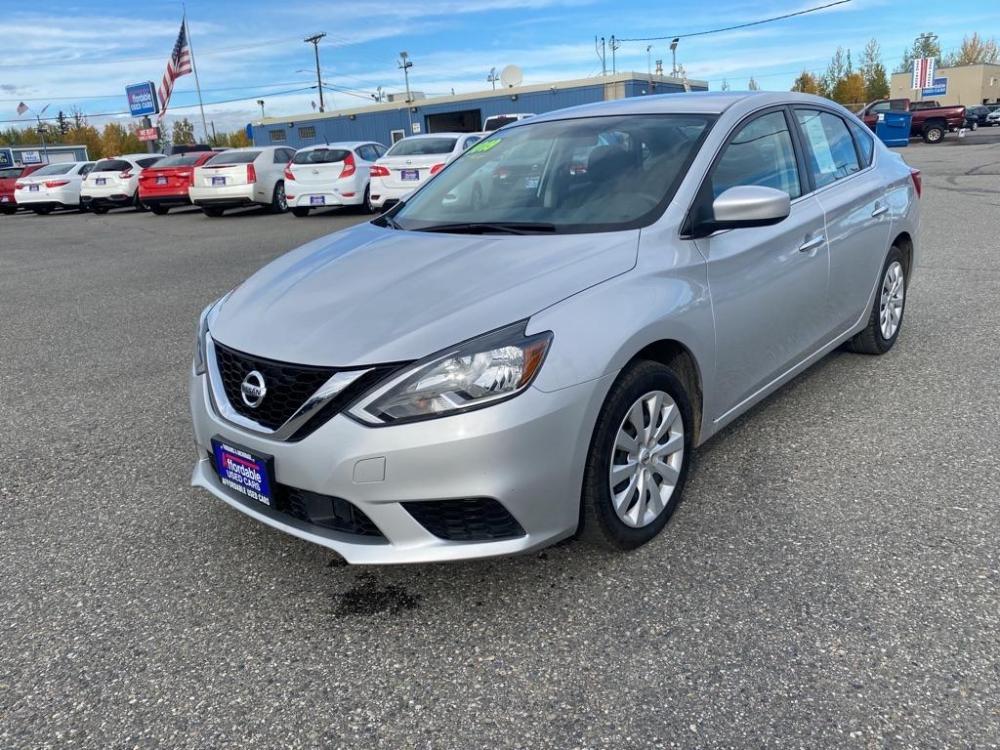 2019 SILVER NISSAN SENTRA SV (3N1AB7AP3KY) with an 1.8L engine, Continuously Variable transmission, located at 2525 S. Cushman, Fairbanks, AK, 99701, (907) 452-5707, 64.824799, -147.711899 - Photo #1