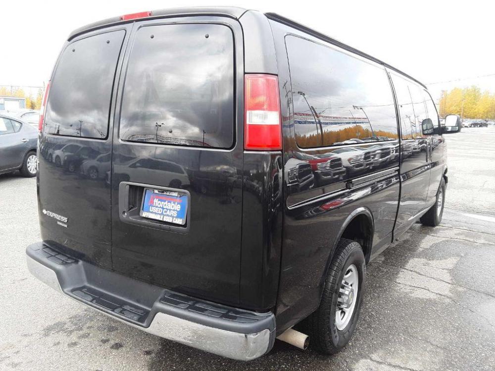 2013 BLACK CHEVROLET EXPRESS G3500 LT (1GAZG1FAXD1) with an 4.8L engine, Automatic transmission, located at 2525 S. Cushman, Fairbanks, AK, 99701, (907) 452-5707, 64.824799, -147.711899 - Photo #7