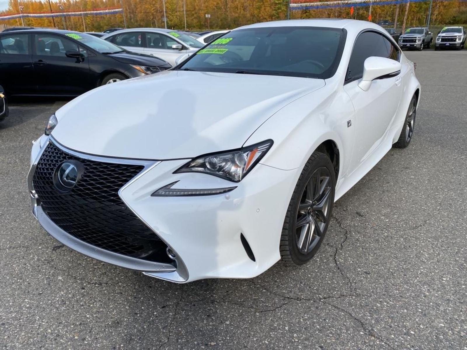 2016 WHITE LEXUS RC 350 (JTHSE5BC9G5) with an 3.5L engine, Automatic transmission, located at 2525 S. Cushman, Fairbanks, AK, 99701, (907) 452-5707, 64.824799, -147.711899 - Photo #2