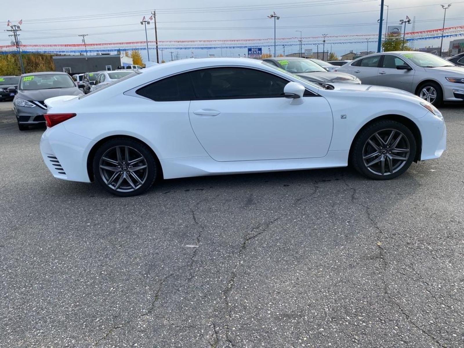 2016 WHITE LEXUS RC 350 (JTHSE5BC9G5) with an 3.5L engine, Automatic transmission, located at 2525 S. Cushman, Fairbanks, AK, 99701, (907) 452-5707, 64.824799, -147.711899 - Photo #7