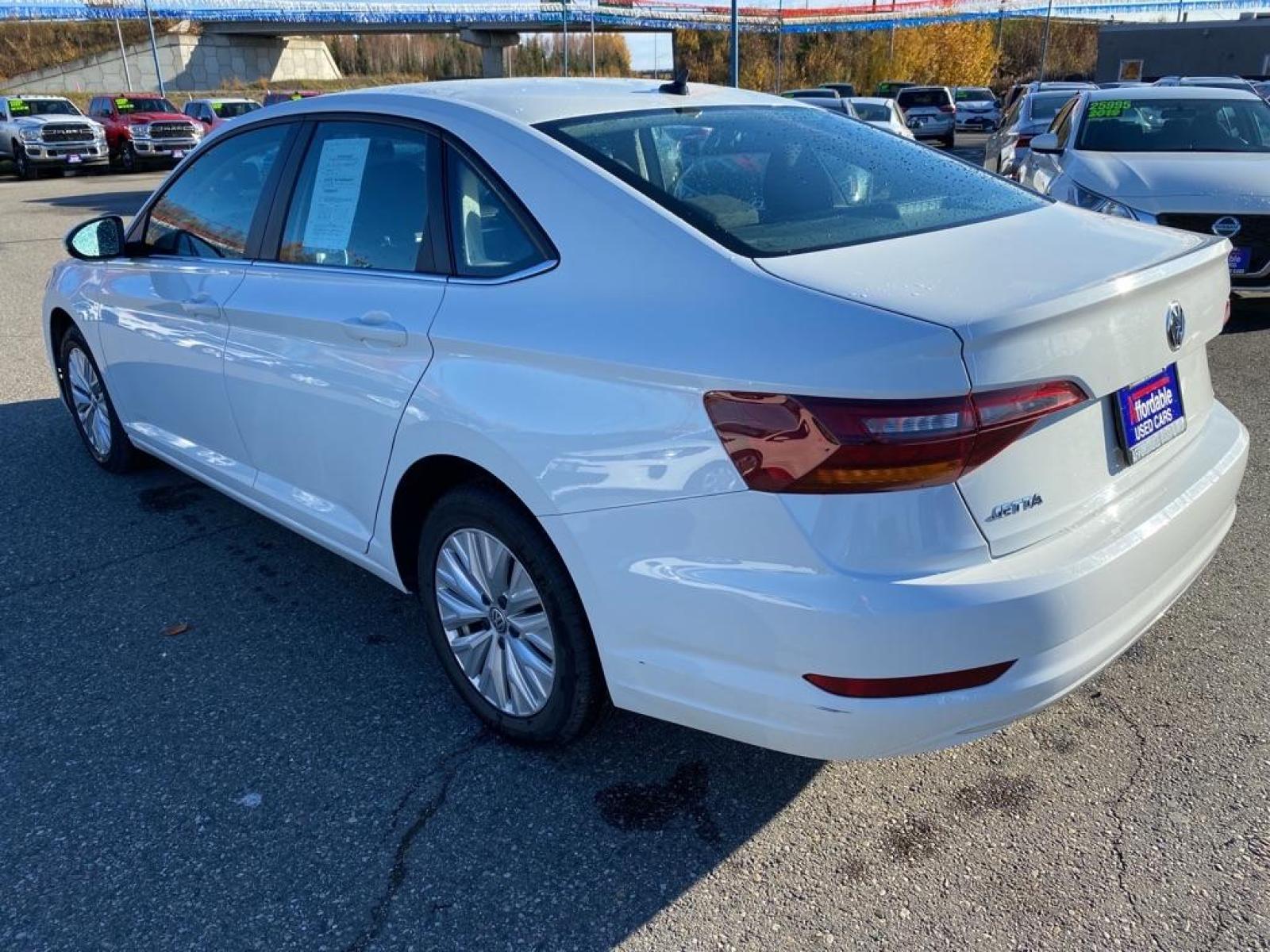 2019 WHITE VOLKSWAGEN JETTA S (3VWCB7BU7KM) with an 1.4L engine, Automatic transmission, located at 2525 S. Cushman, Fairbanks, AK, 99701, (907) 452-5707, 64.824799, -147.711899 - Photo #4
