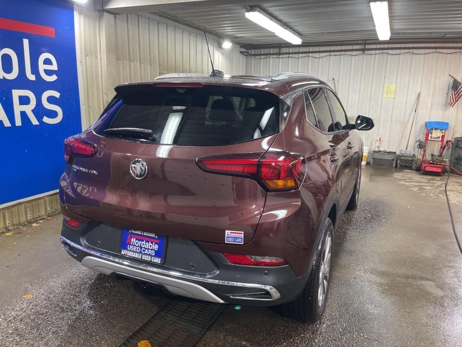 2022 MAROON BUICK ENCORE GX ESSENCE (KL4MMGSL1NB) with an 1.3L engine, Automatic transmission, located at 2525 S. Cushman, Fairbanks, AK, 99701, (907) 452-5707, 64.824799, -147.711899 - Photo #2