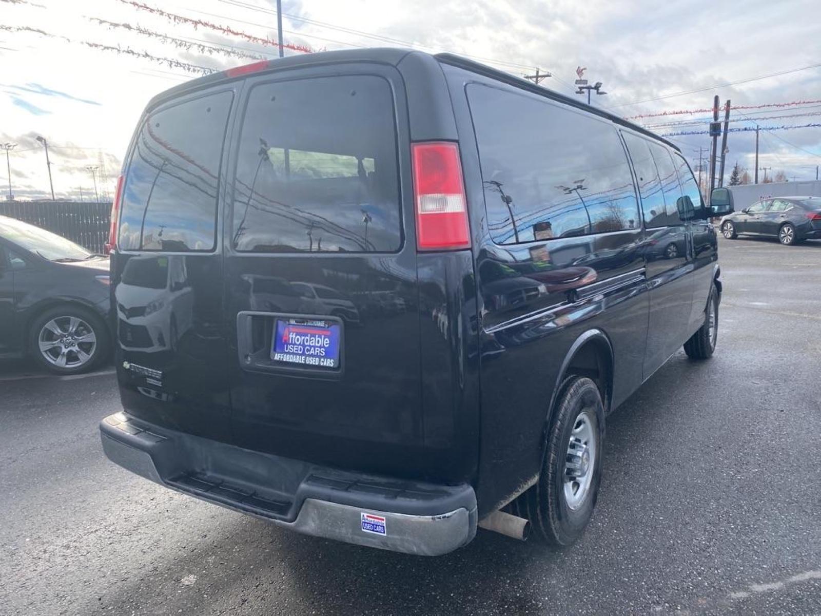 2013 BLACK CHEVROLET EXPRESS G3500 LT (1GAZG1FA5D1) with an 4.8L engine, Automatic transmission, located at 2525 S. Cushman, Fairbanks, AK, 99701, (907) 452-5707, 64.824799, -147.711899 - Photo #6