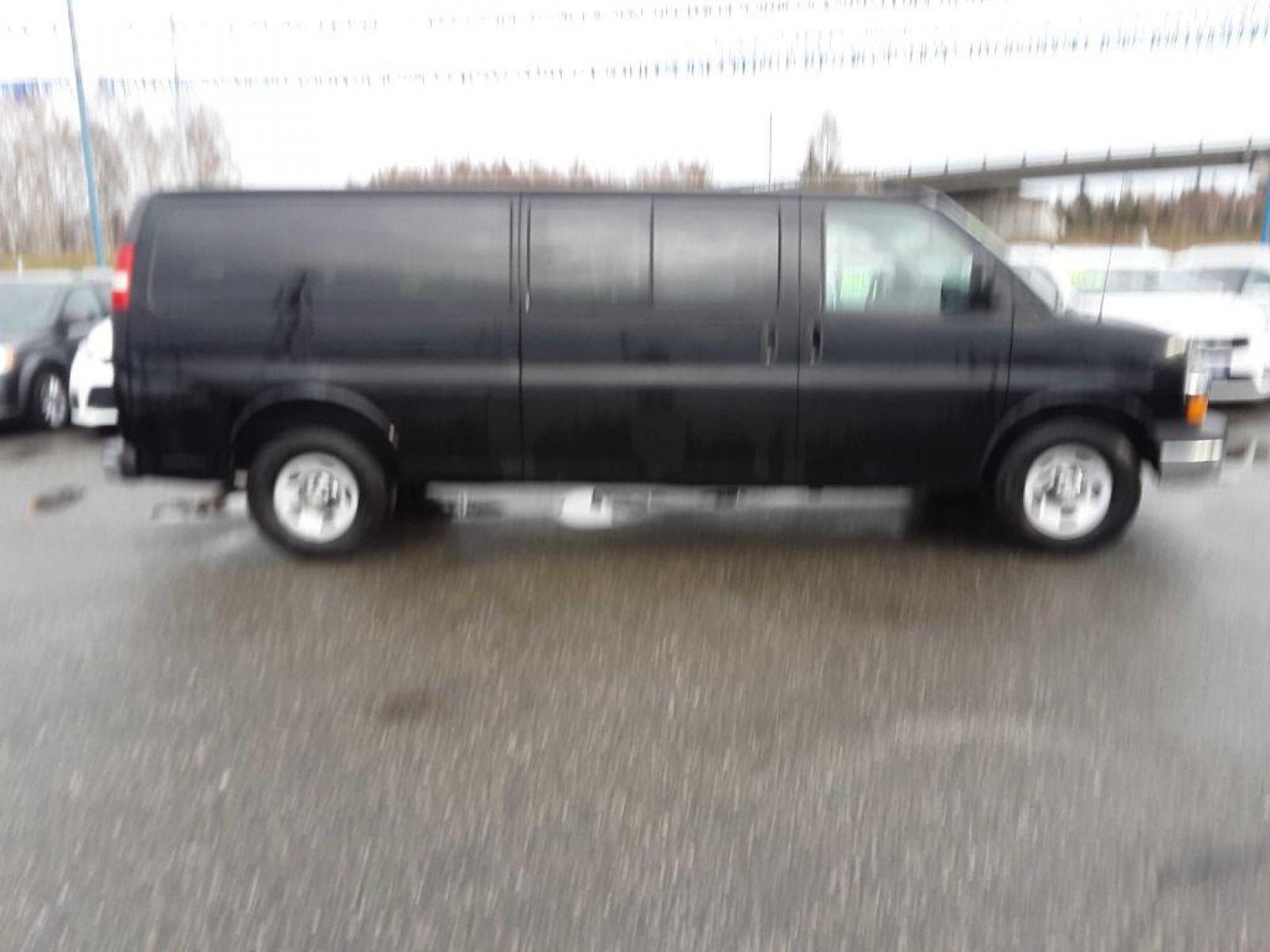 2013 BLACK CHEVROLET EXPRESS G3500 LT (1GAZG1FA1D1) with an 4.8L engine, Automatic transmission, located at 2525 S. Cushman, Fairbanks, AK, 99701, (907) 452-5707, 64.824799, -147.711899 - Photo #7
