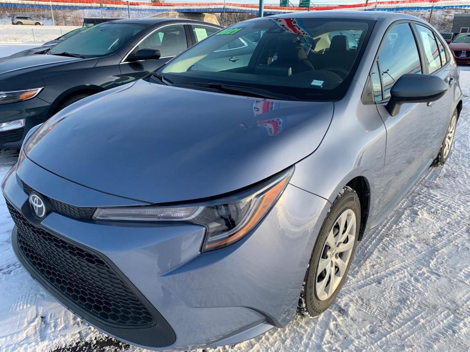 2021 GRAY TOYOTA COROLLA LE (5YFEPMAE9MP) with an 1.8L engine, Continuously Variable transmission, located at 2525 S. Cushman, Fairbanks, AK, 99701, (907) 452-5707, 64.824799, -147.711899 - Photo #1