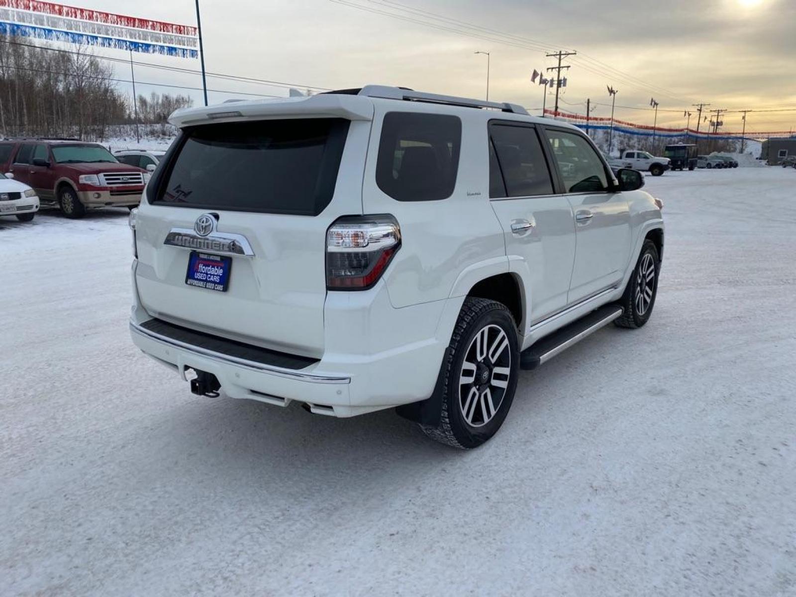 2021 WHITE TOYOTA 4RUNNER LMTD TRAIL (JTEKU5JR3M5) with an 4.0L engine, Automatic transmission, located at 2525 S. Cushman, Fairbanks, AK, 99701, (907) 452-5707, 64.824799, -147.711899 - Photo #2