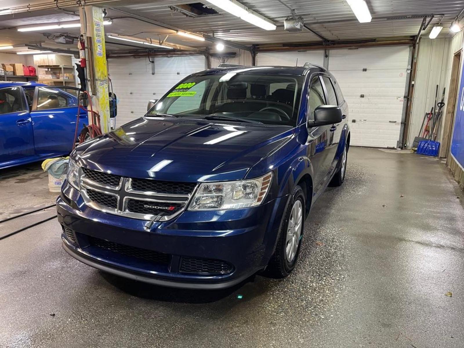 2020 BLUE DODGE JOURNEY SE (3C4PDCAB2LT) with an 2.4L engine, Automatic transmission, located at 2525 S. Cushman, Fairbanks, AK, 99701, (907) 452-5707, 64.824799, -147.711899 - Photo #1