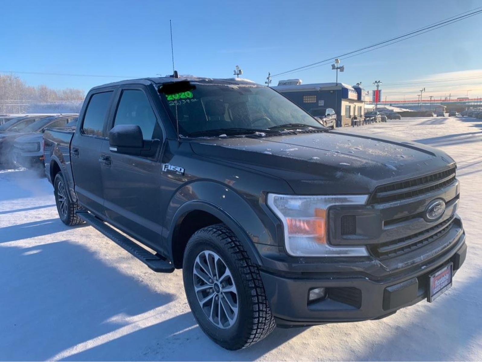 2020 GRAY FORD F150 SUPERCREW (1FTEW1CP2LK) with an 2.7L engine, Automatic transmission, located at 2525 S. Cushman, Fairbanks, AK, 99701, (907) 452-5707, 64.824799, -147.711899 - Photo #0