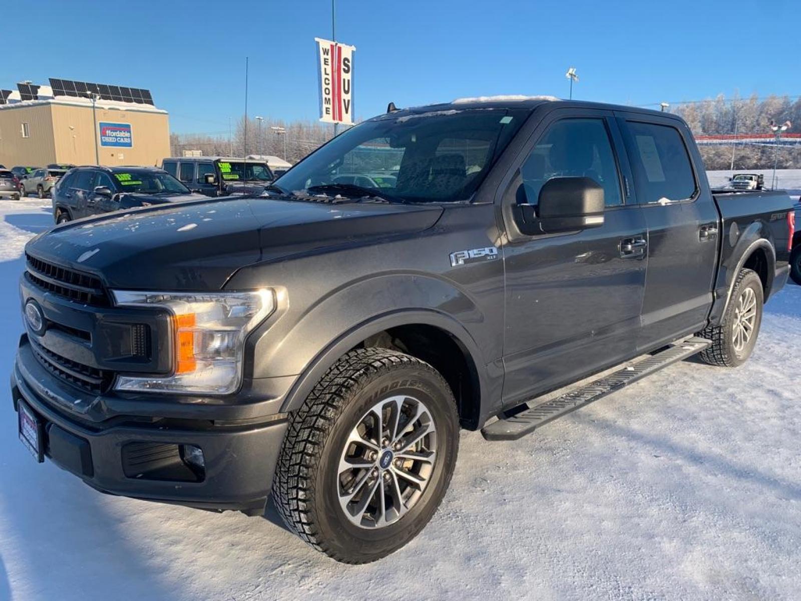 2020 GRAY FORD F150 SUPERCREW (1FTEW1CP2LK) with an 2.7L engine, Automatic transmission, located at 2525 S. Cushman, Fairbanks, AK, 99701, (907) 452-5707, 64.824799, -147.711899 - Photo #1