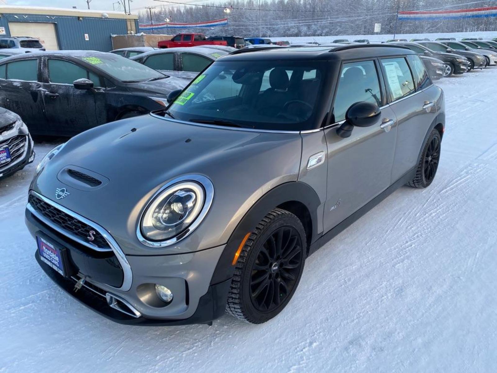 2019 GREY MINI COOPER S CLUBMAN ALL4 (WMWLU5C57K2) with an 2.0L engine, Automatic transmission, located at 2525 S. Cushman, Fairbanks, AK, 99701, (907) 452-5707, 64.824799, -147.711899 - Photo #0