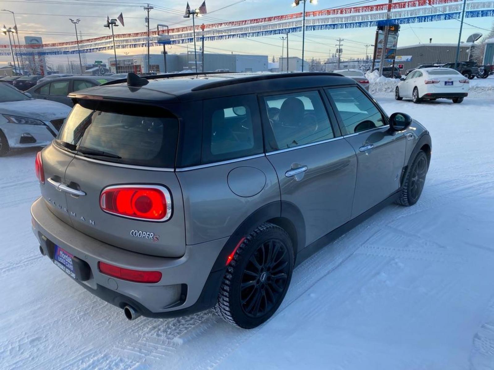 2019 GREY MINI COOPER S CLUBMAN ALL4 (WMWLU5C57K2) with an 2.0L engine, Automatic transmission, located at 2525 S. Cushman, Fairbanks, AK, 99701, (907) 452-5707, 64.824799, -147.711899 - Photo #2