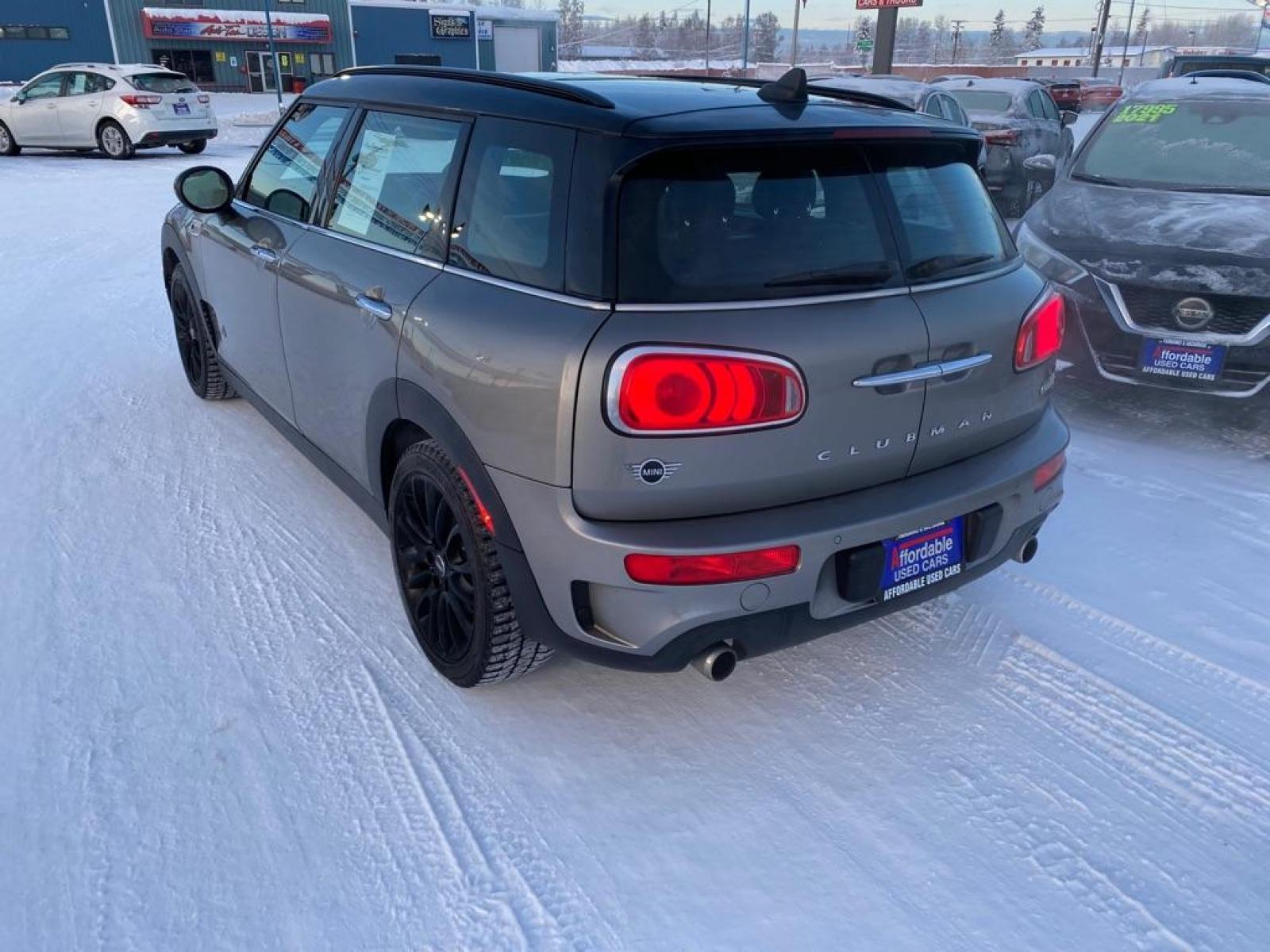 2019 GREY MINI COOPER S CLUBMAN ALL4 (WMWLU5C57K2) with an 2.0L engine, Automatic transmission, located at 2525 S. Cushman, Fairbanks, AK, 99701, (907) 452-5707, 64.824799, -147.711899 - Photo #3