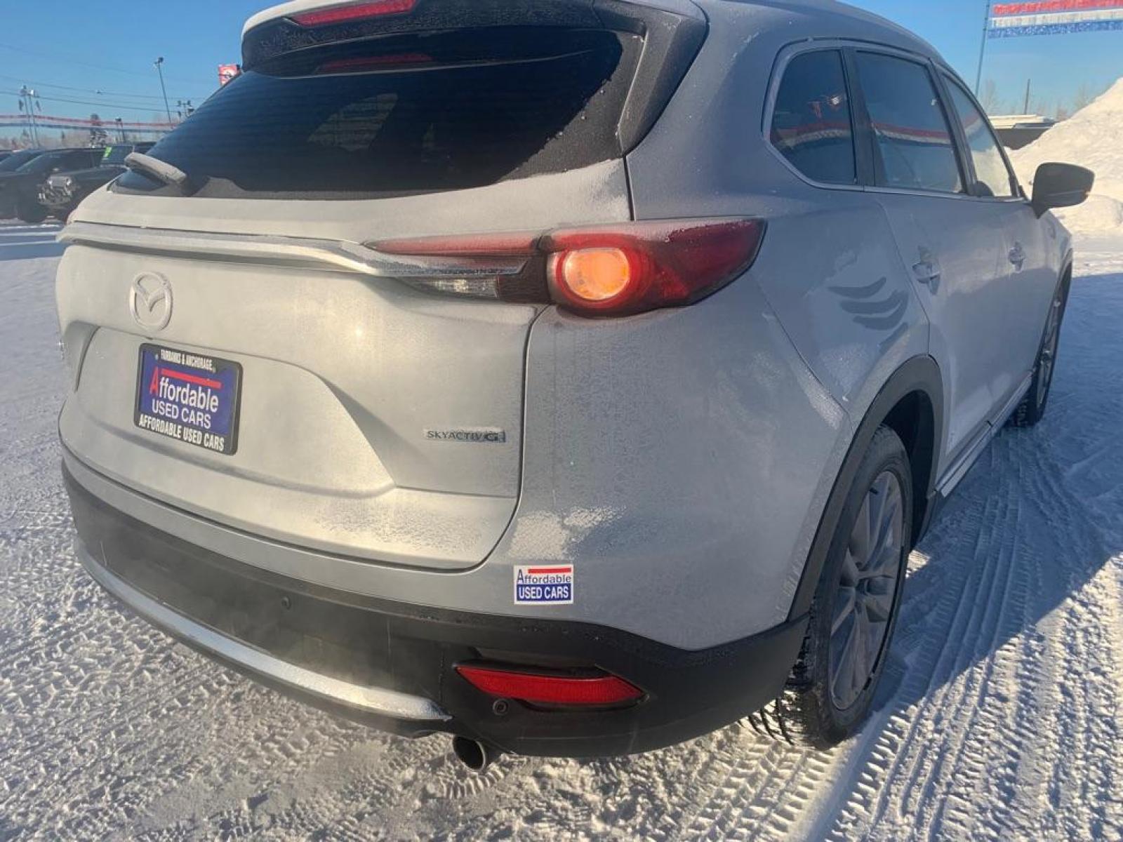 2021 SILVER MAZDA CX-9 GRAND TOURING (JM3TCBDY2M0) with an 2.5L engine, Automatic transmission, located at 2525 S. Cushman, Fairbanks, AK, 99701, (907) 452-5707, 64.824799, -147.711899 - Photo #3